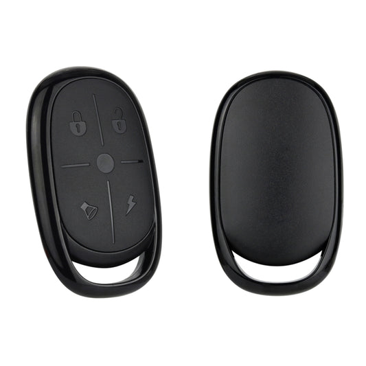 AK-K2000812 4-button Copy Style Electric Barrier Garage Door Battery Car Key Remote Controller, Frequency:315MHZ(Black) by buy2fix