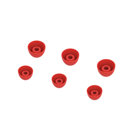 For Samsung Galaxy Buds2 Wireless Earphone Silicone Earplug Sleeve Ear Cap Earmuffs(Red) by buy2fix