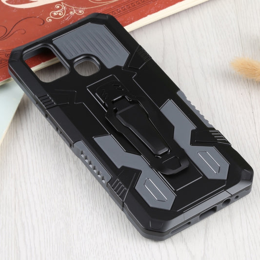 For Infinix Smart 5 Armor Warrior Shockproof PC + TPU Protective Case(Grey) by buy2fix