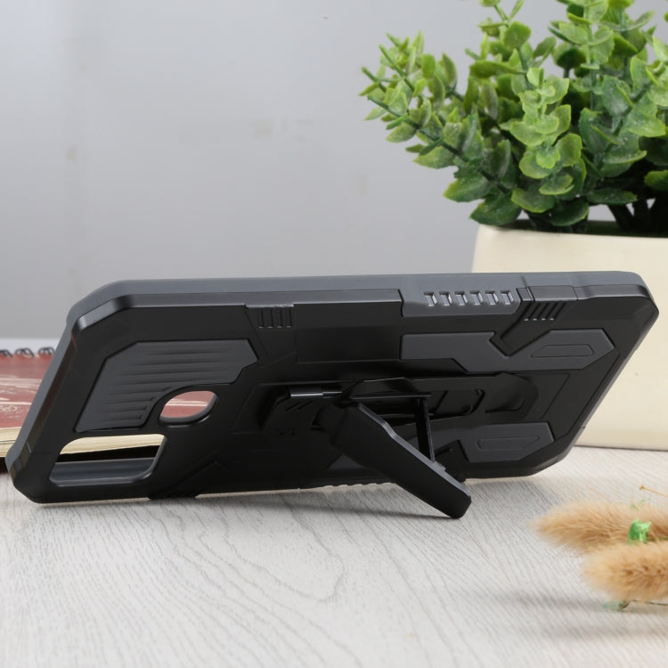 For Infinix Smart 5 Armor Warrior Shockproof PC + TPU Protective Case(Grey) by buy2fix