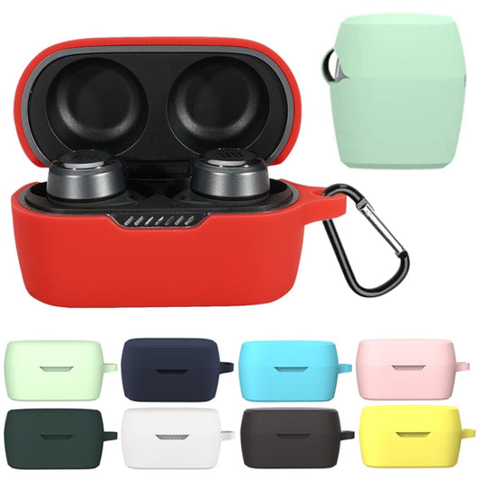 Wireless Earphone Silicone Protective Case with Hook for JBL T280TWS X(Red) by buy2fix