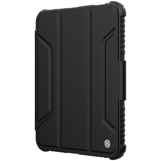 For iPad mini 6 / mini 2024 NILLKIN Bumper Pro Horizontal Flip Tablet Case with Pen Slot & Holder & Sleep / Wake-up Function(Black) by NILLKIN