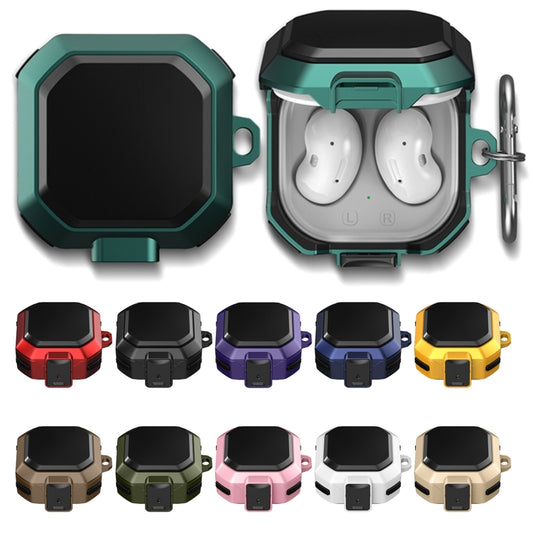 For Samsung Galaxy Buds Live / Buds 2 / Buds Pro / Buds 2 Pro Thunder Battlegear Anti-fall Earphones Protective Case with Switch(Black Red 3) by buy2fix