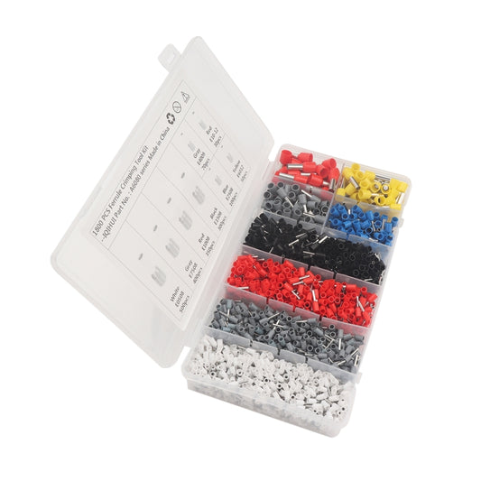 A6080 1800 in 1 Needle-shaped Tubular Cold-pressed Terminal by buy2fix