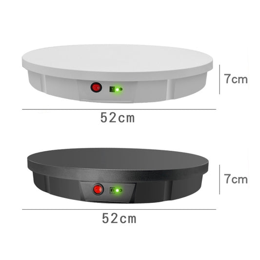 52cm Remote Control Electric Rotating Turntable Display Stand Video Shooting Props Turntable, Charging Power, Power Plug:AU Plug(Black) by buy2fix