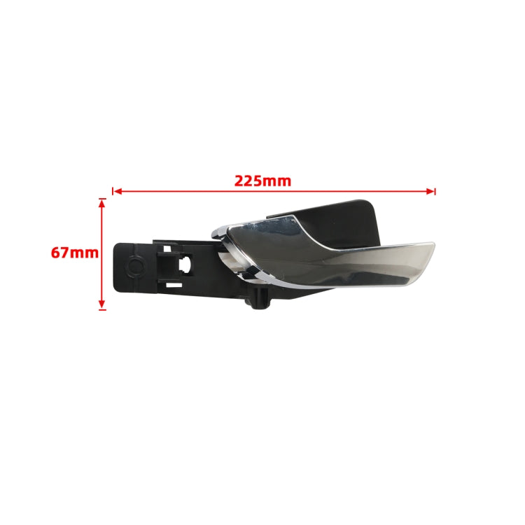 A6743-01 Car Left Front Inside Door Handle 156092167 for Alfa Romeo Giulietta 2010-2019 by buy2fix