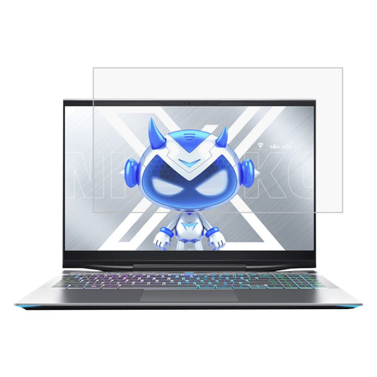 For MACHENIKE F117-X 15.6 inch Laptop Screen HD Tempered Glass Protective Film by buy2fix