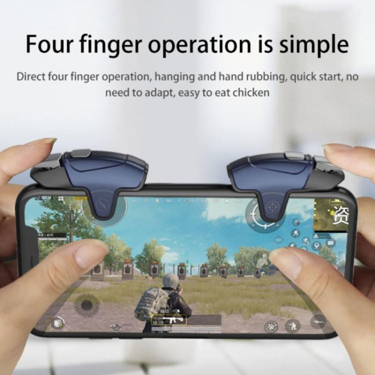 MeMo AK02 Burst Shooting Capacitive Mobile Phone Gamepad(Black) by buy2fix