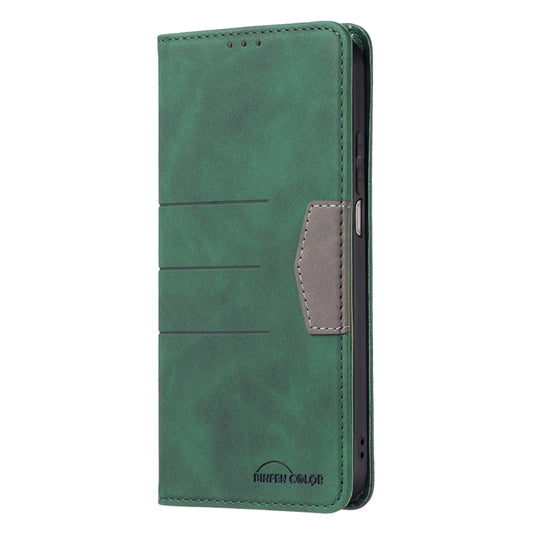 For Xiaomi Mi 10T Pro 5G / 10T 5G / Redmi K30S Magnetic Splicing Leather Phone Case(Green) by buy2fix