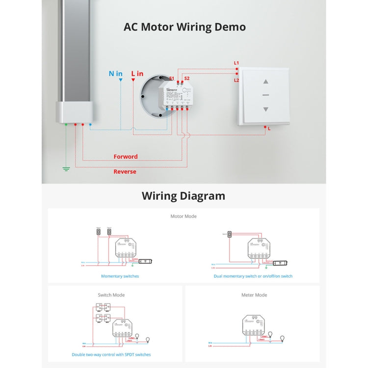 Sonoff DUALR3 Dual Ways Control WiFi Smart Switch Module by Sonoff