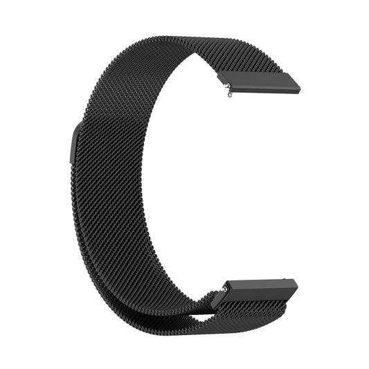 For Huawei Watch GT 3 42mm 20mm Milan Metal Watch Band(Black) by buy2fix