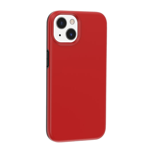 For iPhone 13 Rubber Oil Surface Phone Case(Red) by buy2fix