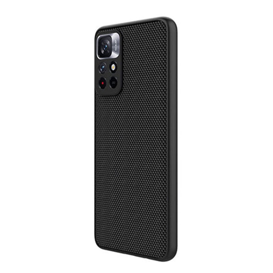 For Xiaomi Redmi Note 11 5G / 11T 5G / 11S 5G / Poco M4 Pro 5G NILLKIN 3D Textured Nylon Fiber TPU Phone Case(Black) by NILLKIN