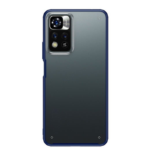 For Xiaomi Redmi Note 11 Pro Four-corner Shockproof TPU + PC Phone Case(Blue) by buy2fix
