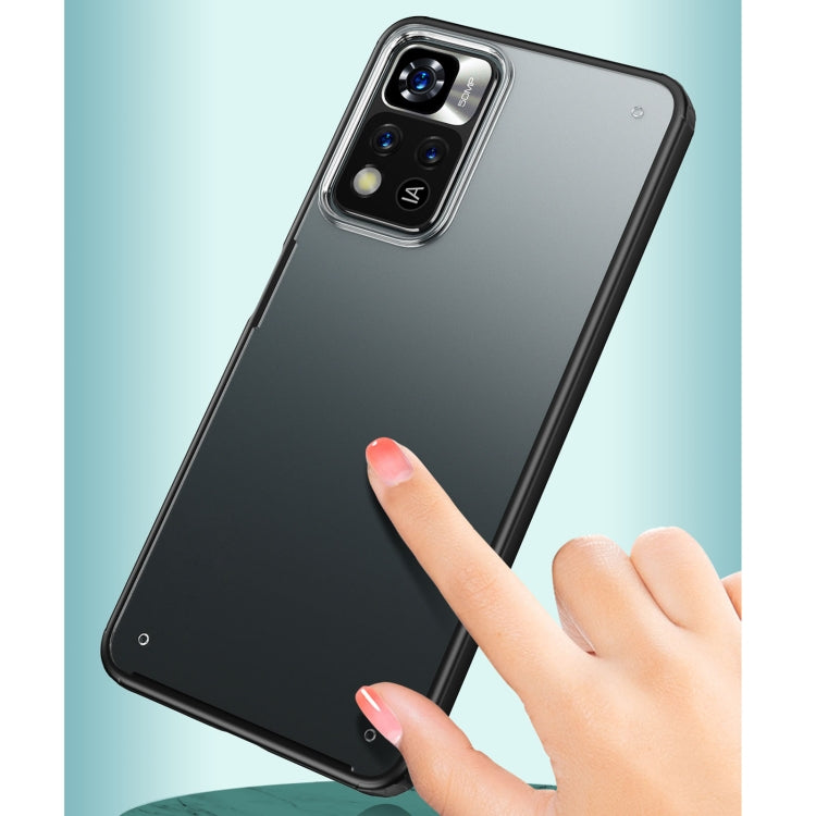For Xiaomi Redmi Note 11 Pro Four-corner Shockproof TPU + PC Phone Case(Blue) by buy2fix