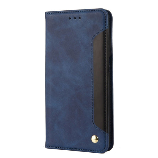 For Xiaomi Redmi Note 11 Pro Skin Feel Splicing Leather Phone Case(Blue) by buy2fix