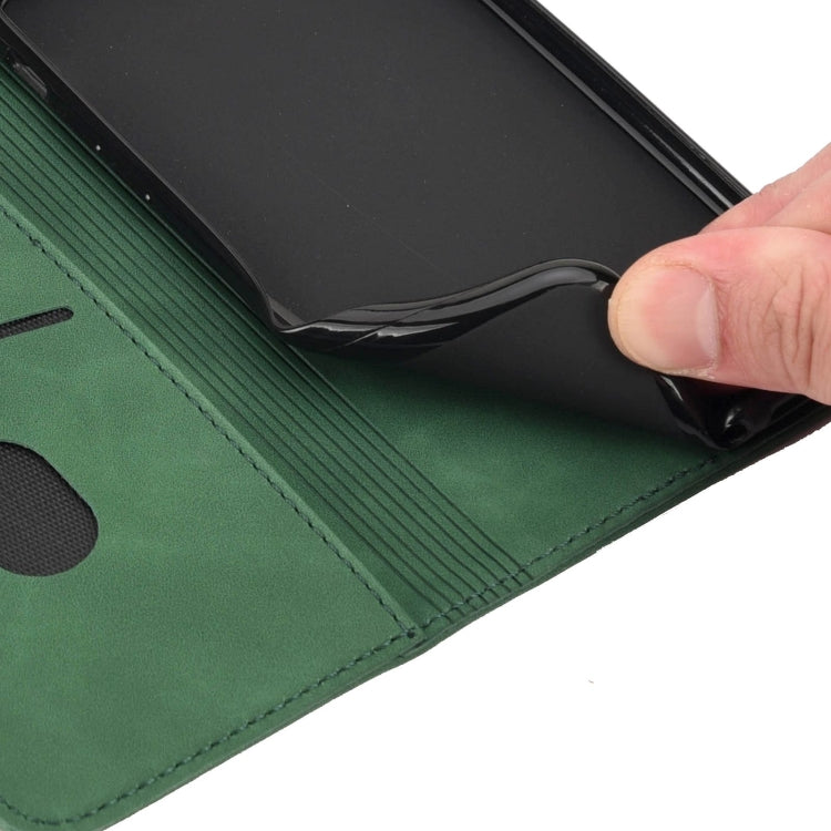 For Xiaomi Redmi Note 11 Pro Skin Feel Splicing Leather Phone Case(Green) by buy2fix