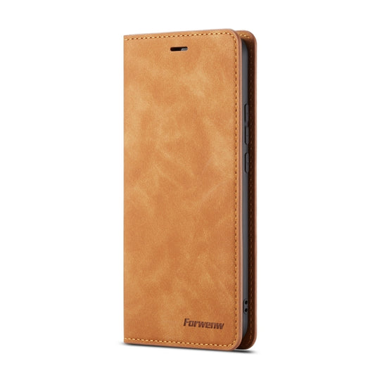 For Huawei Mate 20 Lite Forwenw Dream Series Oil Edge Strong Magnetism Horizontal Flip Leather Case with Holder & Card Slots & Wallet & Photo Frame(Brown) by Forwenw