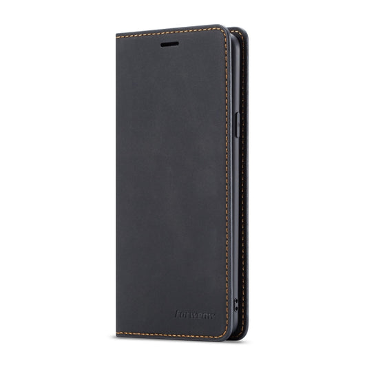 For Galaxy S9 Forwenw Dream Series Oil Edge Strong Magnetism Horizontal Flip Leather Case with Holder & Card Slots & Wallet & Photo Frame(Black) by Forwenw