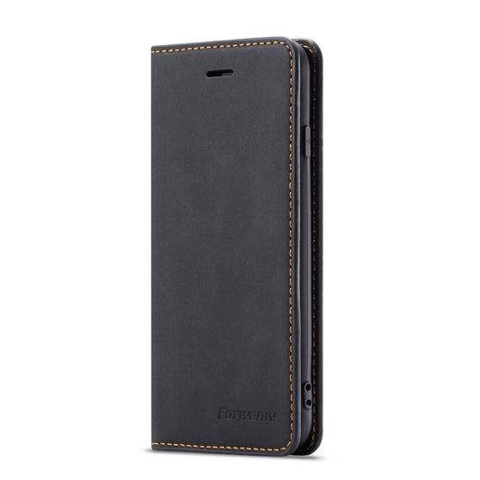 For iPhone SE 2022 / SE 2020 / 8 / 7 Forwenw Dream Series Oil Edge Strong Magnetism Horizontal Flip Leather Case with Holder & Card Slots & Wallet & Photo Frame(Black) by LC.IMEEKE