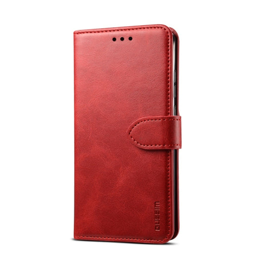 For iPhone 8 / 7 GUSSIM Magnetic Horizontal Flip Leather Case with Holder & Card Slots & & Wallet(Red) by GUSSIM
