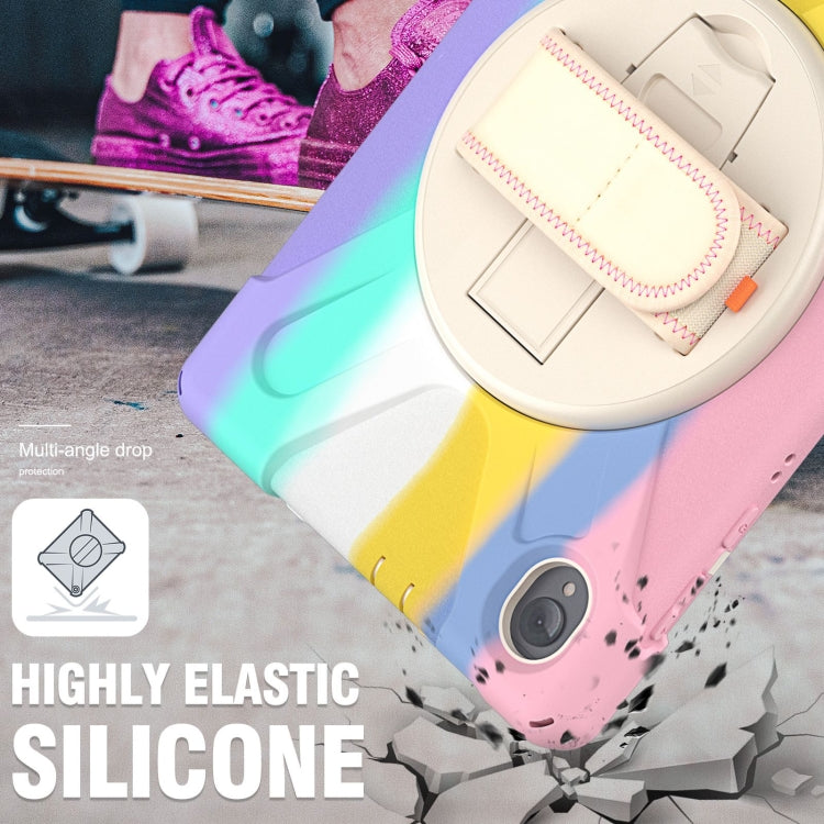 For Lenovo Tab K10 / M10 Plus Silicone + PC Protective Tablet Case(Colorful Pink) by buy2fix