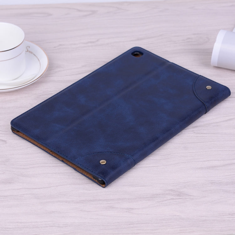 For Samsung Galaxy Tab A7 Lite T220/T225 Retro Leather Tablet Case(Blue) by buy2fix