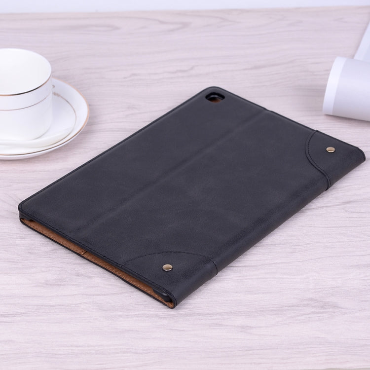 For Samsung Galaxy Tab A7 Lite T220/T225 Retro Leather Tablet Case(Black) by buy2fix