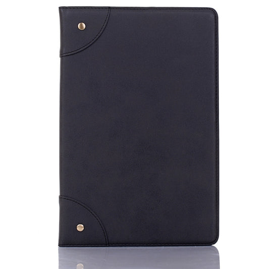 For Samsung Galaxy Tab A7 T500 Retro Leather Tablet Case(Black) by buy2fix