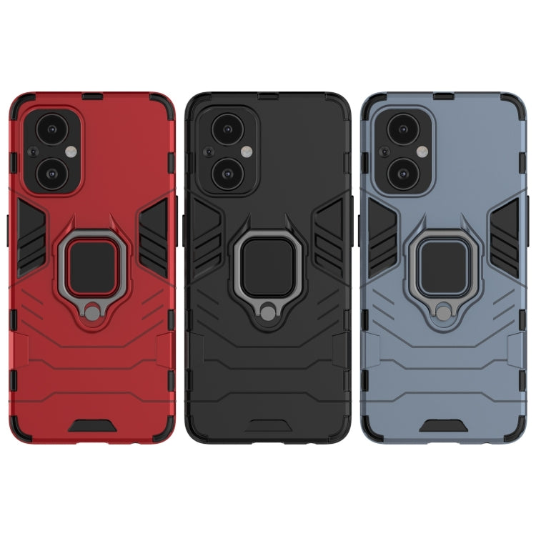 For OnePlus Nord N20 5G PC + TPU Shockproof Phone Case(Red) by buy2fix