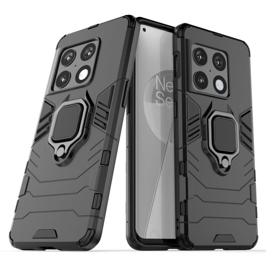 For OnePlus 10 Pro 5G PC + TPU Shockproof Phone Case(Black) by buy2fix