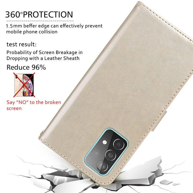 For Samsung Galaxy S22 5G Rose Embossed Leather Phone Case(Gold) by buy2fix