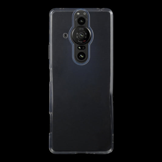 For Sony Xperia Pro-I 0.75mm Ultra-thin Transparent TPU Soft Phone Case by buy2fix