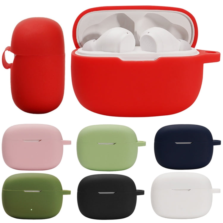 For JBL Wave 200TWS Silicone Earphone Protective Case(Grass Green) by buy2fix