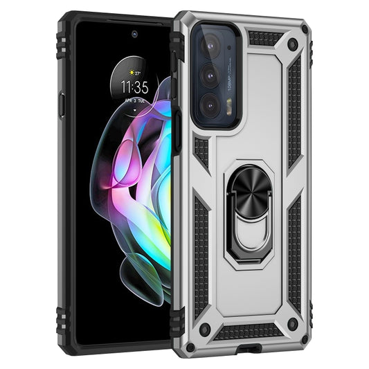 For Motorola Edge 20 Shockproof TPU + PC Phone Case(Silver) by buy2fix