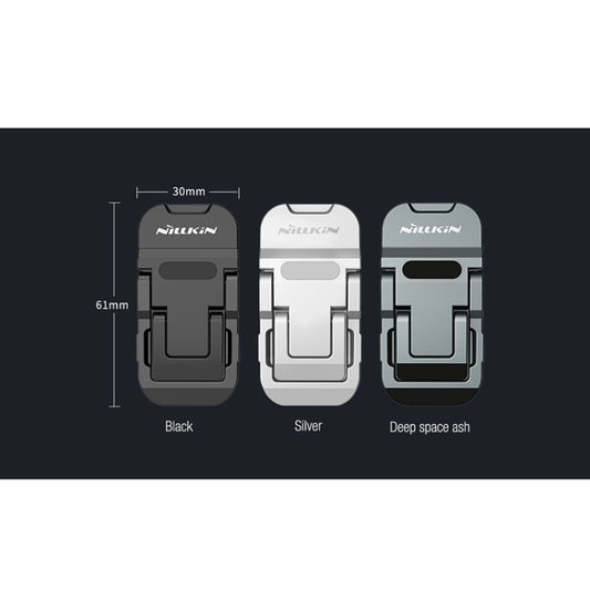 NILLKIN Bolster Plus Sticky Three-speed Adjustable Zinc Alloy Laptop Holder(Black) by NILLKIN