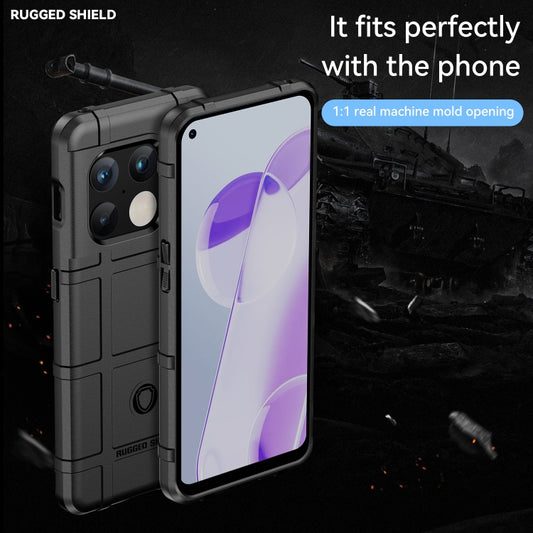 For OnePlus 10 Pro 5G Full Coverage Shockproof TPU Phone Case(Black) by buy2fix