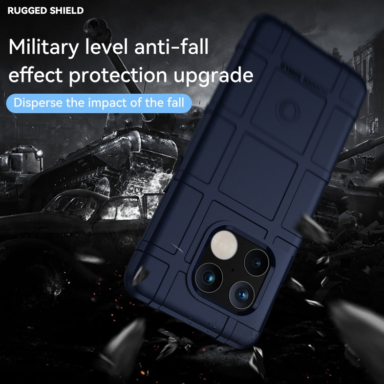 For OnePlus 10 Pro 5G Full Coverage Shockproof TPU Phone Case(Blue) by buy2fix
