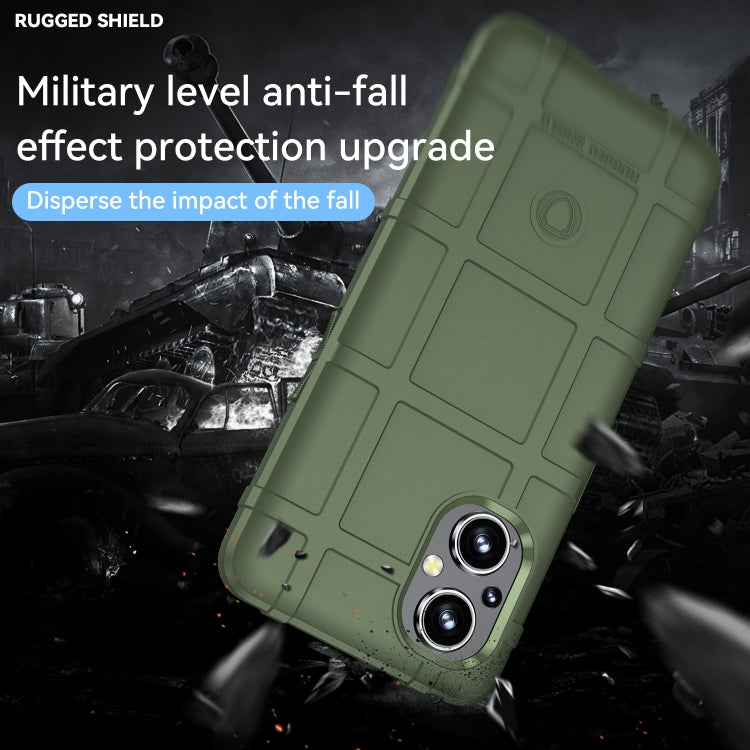 For OnePlus Nord N20 5G Full Coverage Shockproof TPU Phone Case(Green) by buy2fix