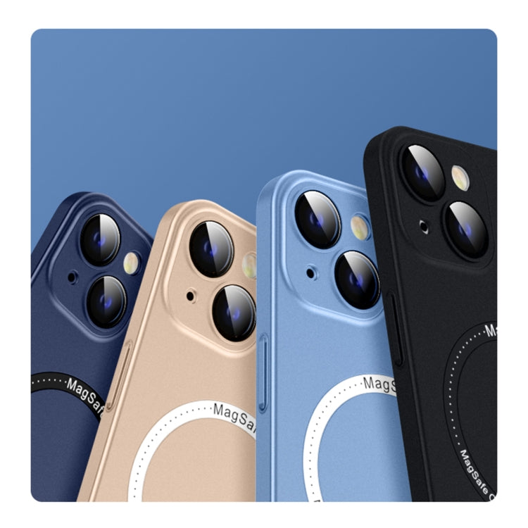 For iPhone 13 Frosted PC Magsafe Case(Sierra Blue) by buy2fix