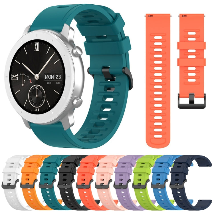 For Amazfit GTR Silicone Smart Watch Watch Band, Size:20mm(Light Pink) by buy2fix