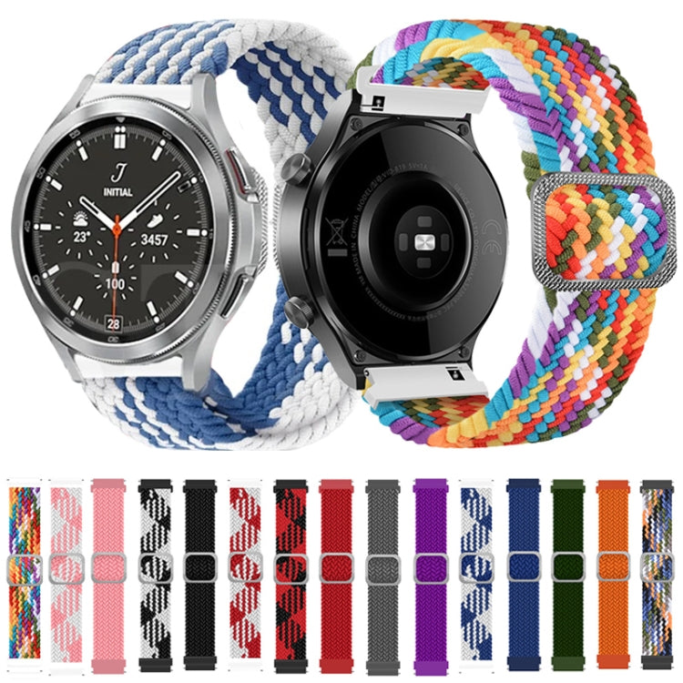 For Samsung Galaxy Gear S3 Nylon Braided Elasticity Watch Band(Black) by buy2fix