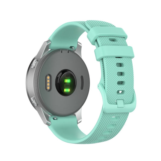 For Garmin Silicone Smart Watch Watch Band, Size:20mm Universal(Mint Green) by buy2fix