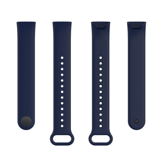 For Xiaomi Redmi Smart Band Pro Silicone Watch Band(Ink Blue) by buy2fix