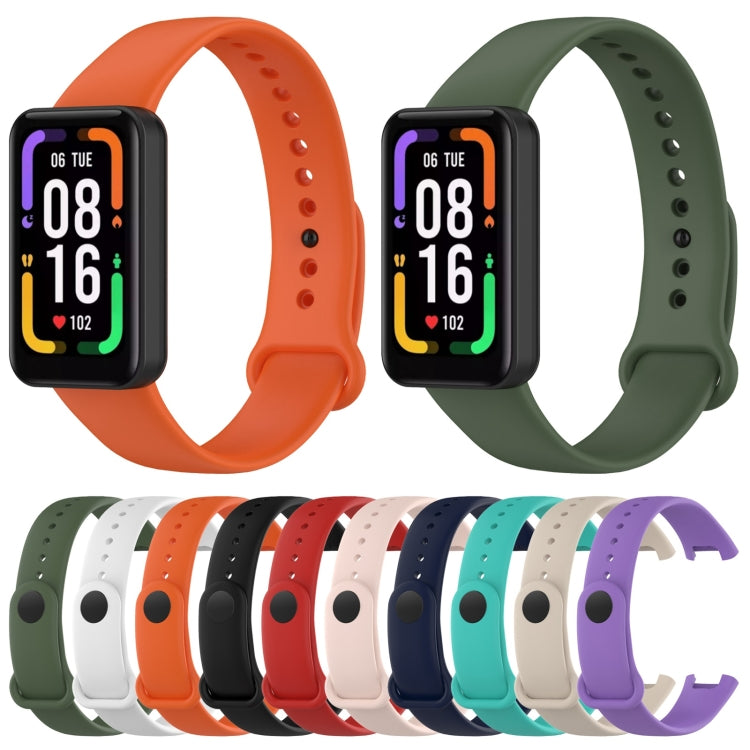 For Xiaomi Redmi Smart Band Pro Silicone Watch Band(Black) by buy2fix