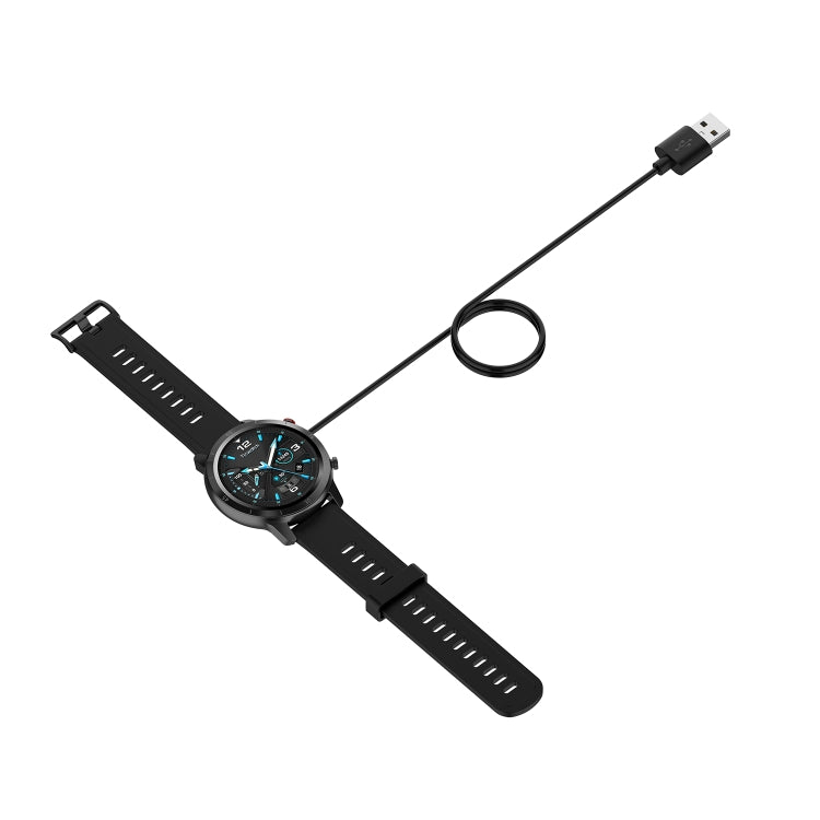For Boat Watch Flash Smart Watch Charging Cable, Length: 1m(Black) by buy2fix
