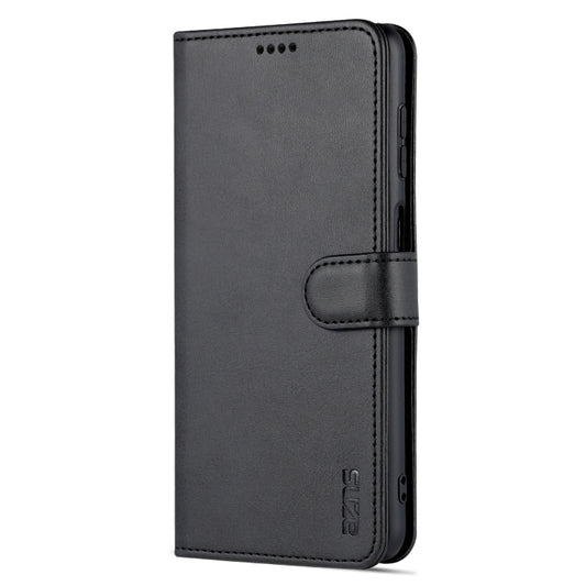 For Samsung Galaxy A13 5G AZNS Skin Feel Calf Texture Horizontal Flip Leather Phone Case(Black) by AZNS