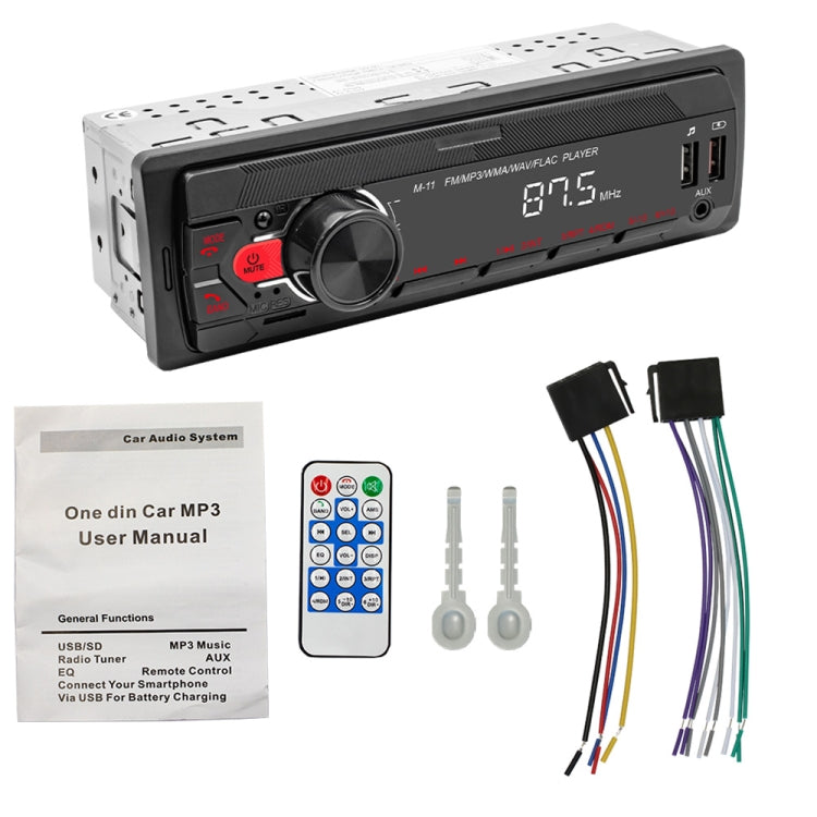 M11 Car Bluetooth MP3 Player Support Mobile Phone Interconnection / FM / TF Card by buy2fix