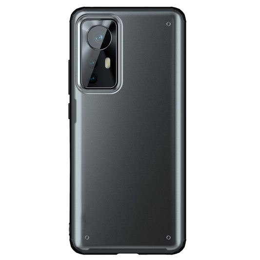 For Xiaomi 12 Pro Four-corner Shockproof TPU + PC Phone Case(Black) by buy2fix