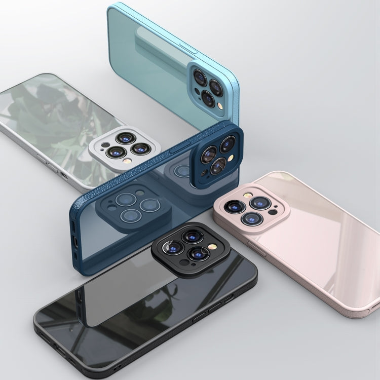 For iPhone 12 Pro Max PC + TPU Shockproof Case(Royal Blue) by buy2fix
